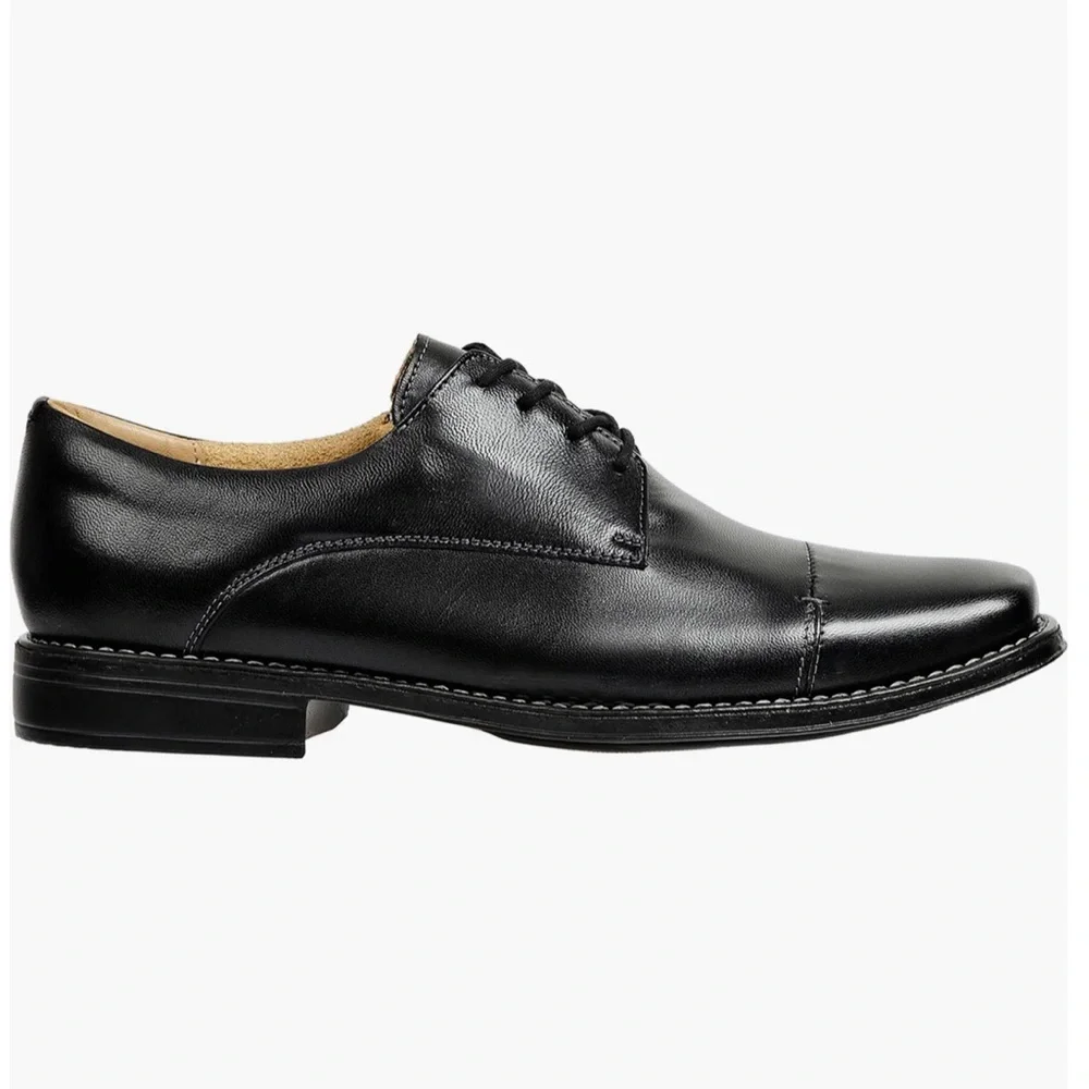 Sandro Moscolini Cap Toe Leather Derby Mens Dress Shoes Size 11.5 D